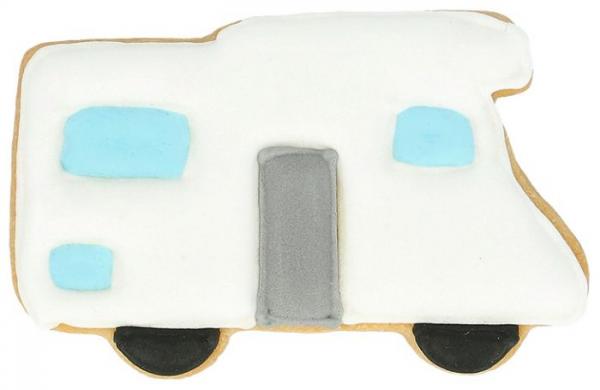 Wohnmobil - Edelstahl, mit Innenprägung - 8 cm